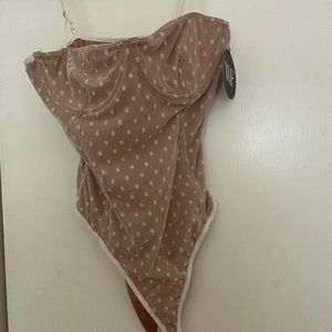 White Fox - No Looking Back Bodysuit White